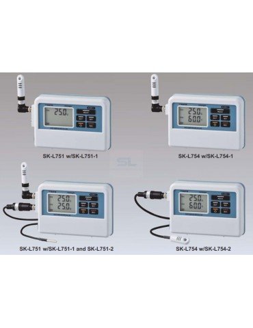 Temperature and Humidity Datalogger L750 Series