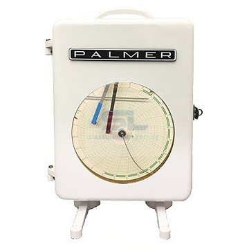 Palmer Wahl Pressure Recorder Aluminium Pelican Case 8" & 12"