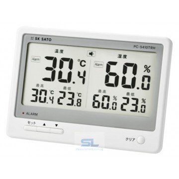 Sato PC-5410TRH Digital Thermohygrometer with Alarm