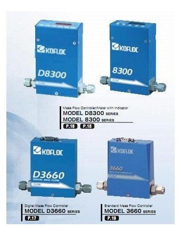 KOFLOC Gas Mass Flow Meters & Controllers