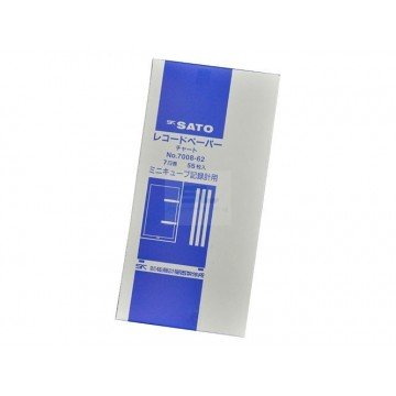 Sato Chart Paper for Mini-Cube, Mini-Alpha